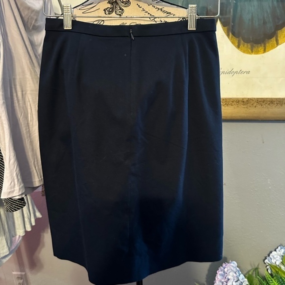 J Crew Lined Cotton Viscose Skirt. Euc.